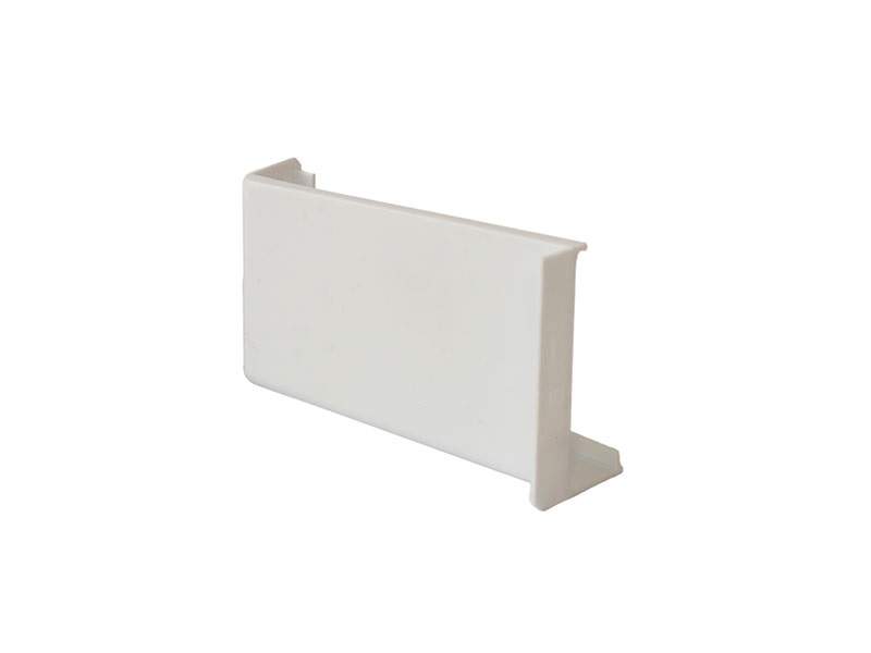 Накладка декоративная для навеса FIRMAX левая, белая №01, пластик