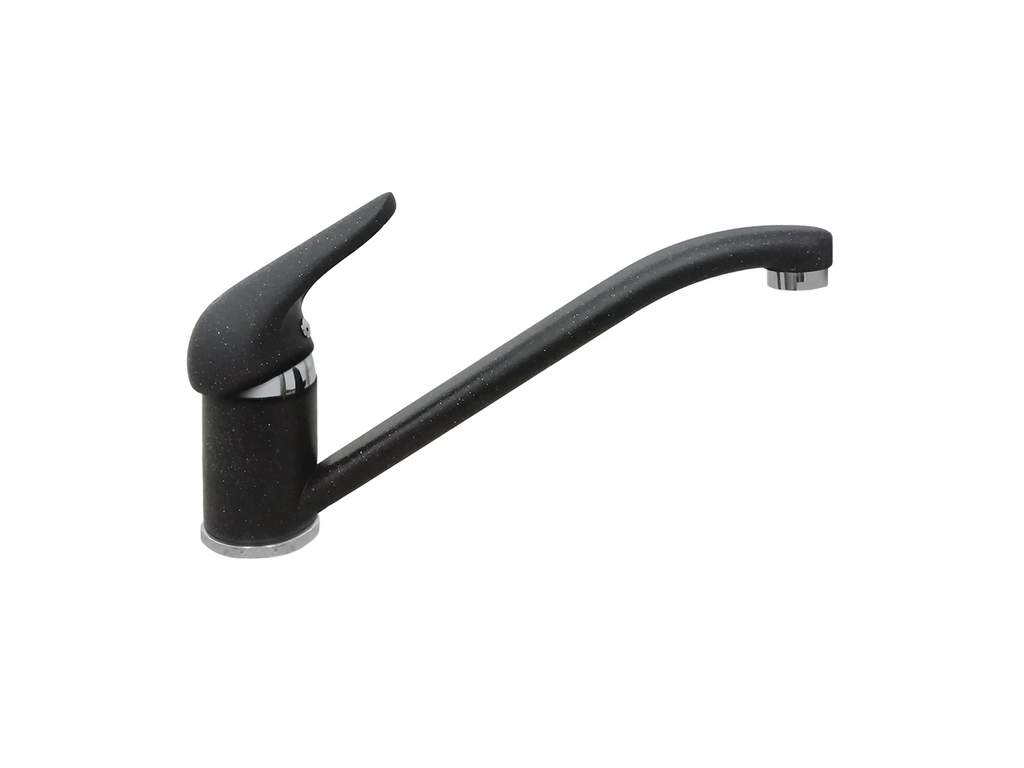 Смеситель GranFest д/кухни прямой D-40мм, черный