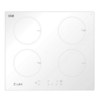 Варочная панель индукционная EVI 640-1 WH, белый