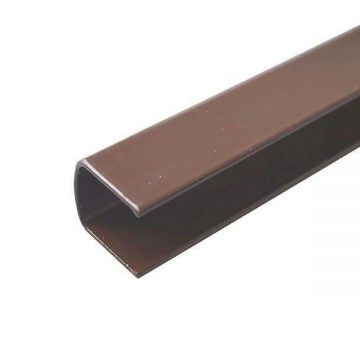 Профиль декоративный для VENTUS, коричневый RAL8017 L=2000