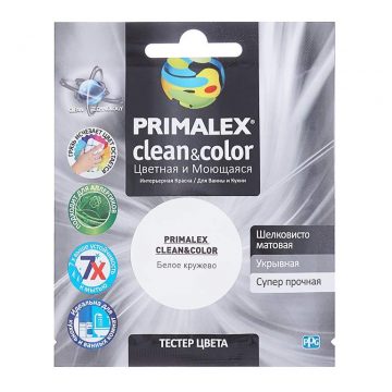 Краска Primalex Clean&Color Белое кружево 40л