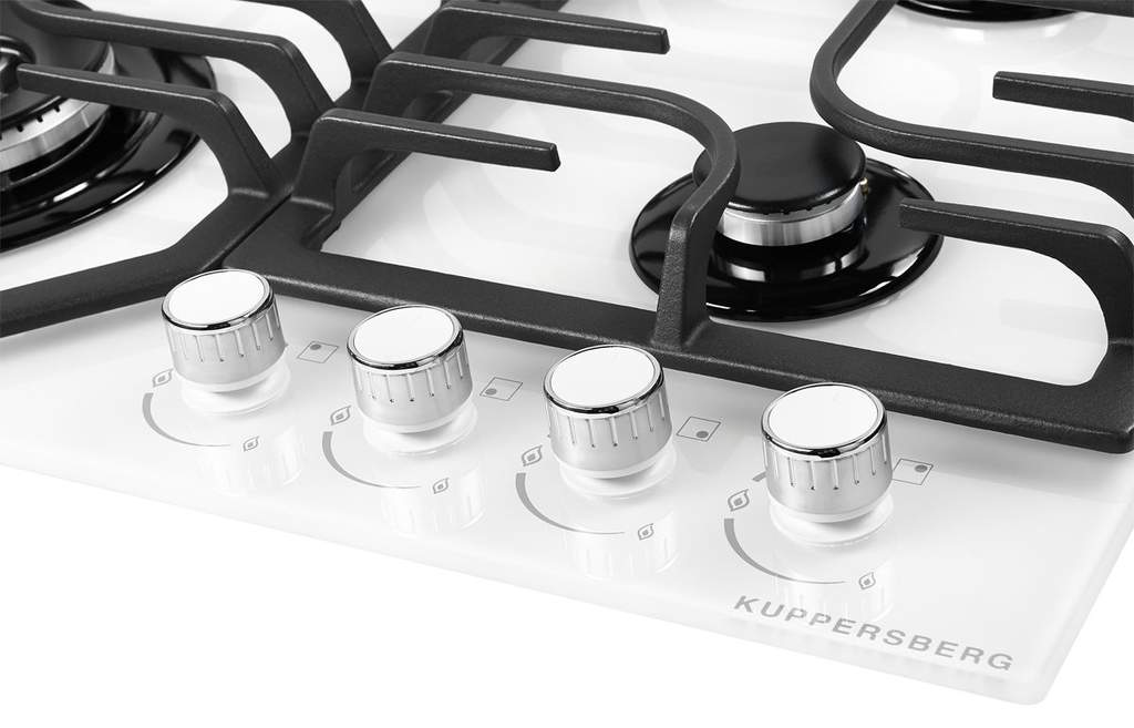 Газовая варочная поверхность Kuppersberg FG 63 W, белый (attach2 50645)
