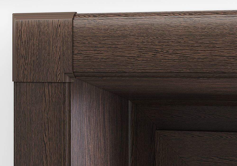 Откос оконный Qunell 250мм, темный дуб (Renolit 2052-089) (attach1 50546)