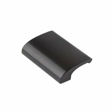 Ручка балконная Internika DE LUXE, черный матовый RAL 9005M металлическая