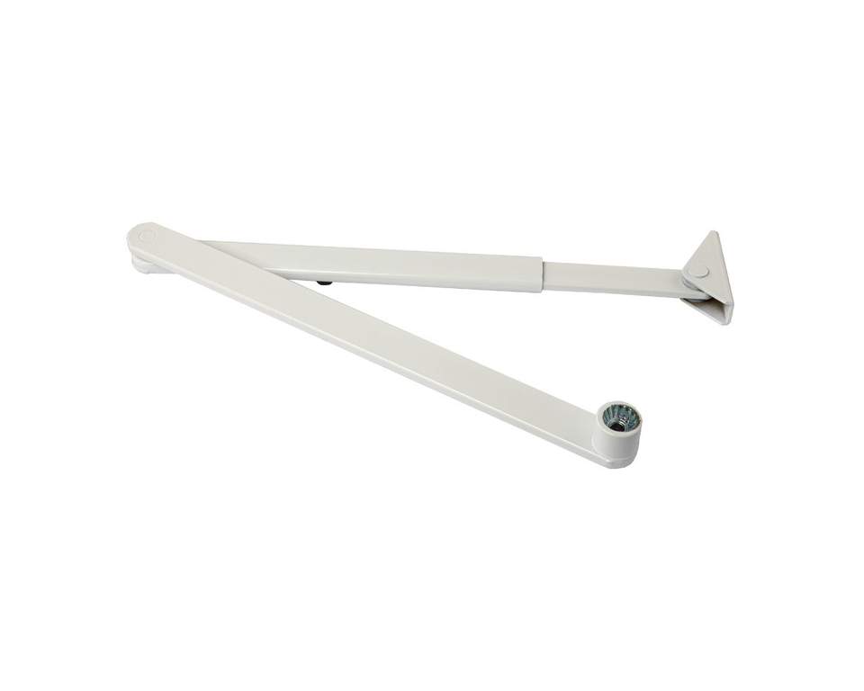 Доводчик GEZE TS 2000 VBC TBM EN2/4/5, тяга в комплекте, белый (attach7 49652)