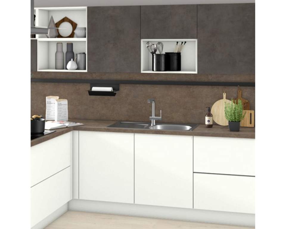 Кухонная столешница R3 F302 ST87 Ферро бронза, 3050х600х38 мм (attach4 47598)