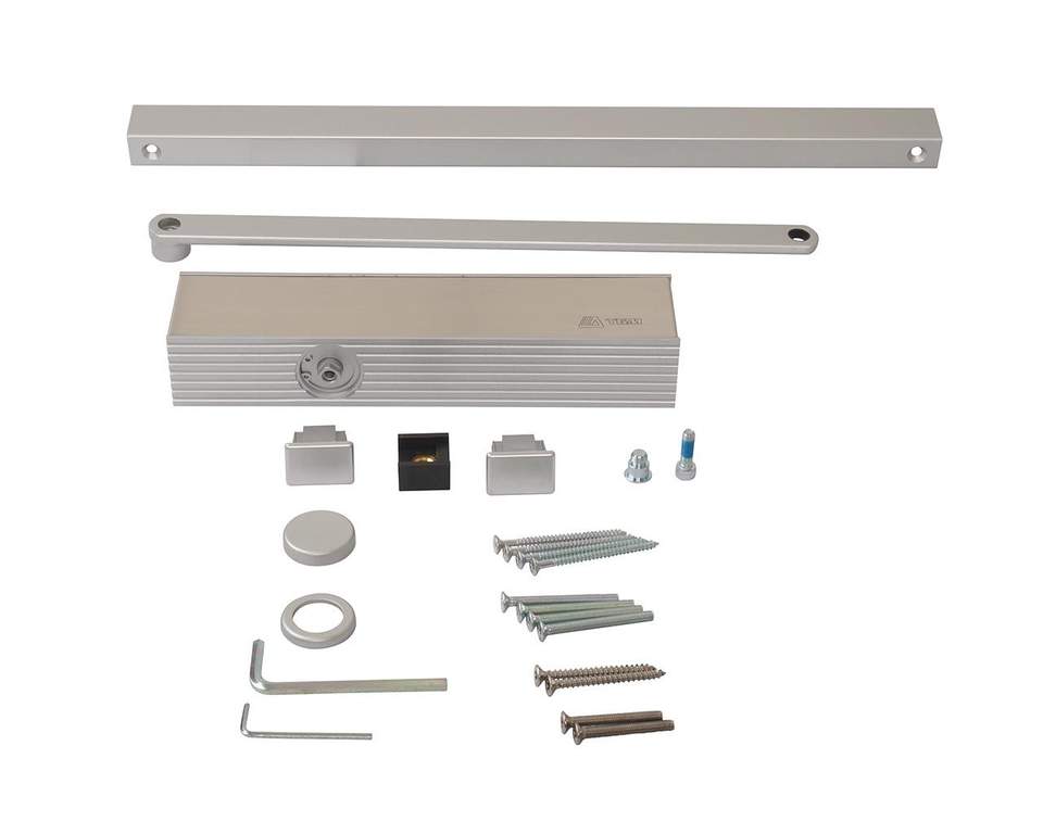 Доводчик ECO Schulte TS-31 EN1-3, серебристый (attach1 46926)