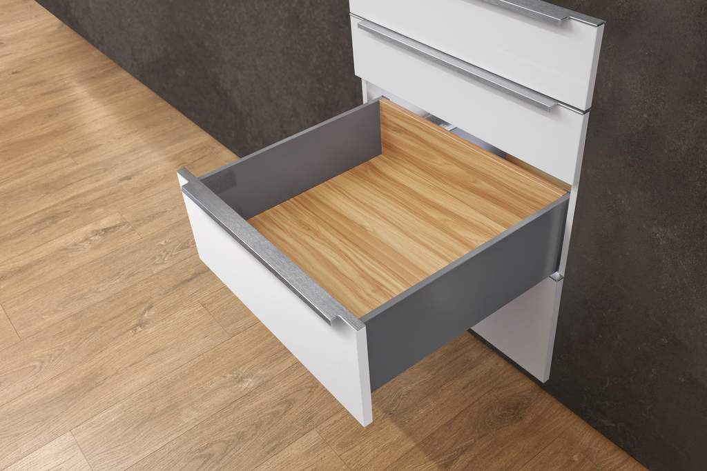 Комплект ящика Magic Star Plus длина 450 мм. высота 172 мм с доводчиком. антрацит (attach1 46756)