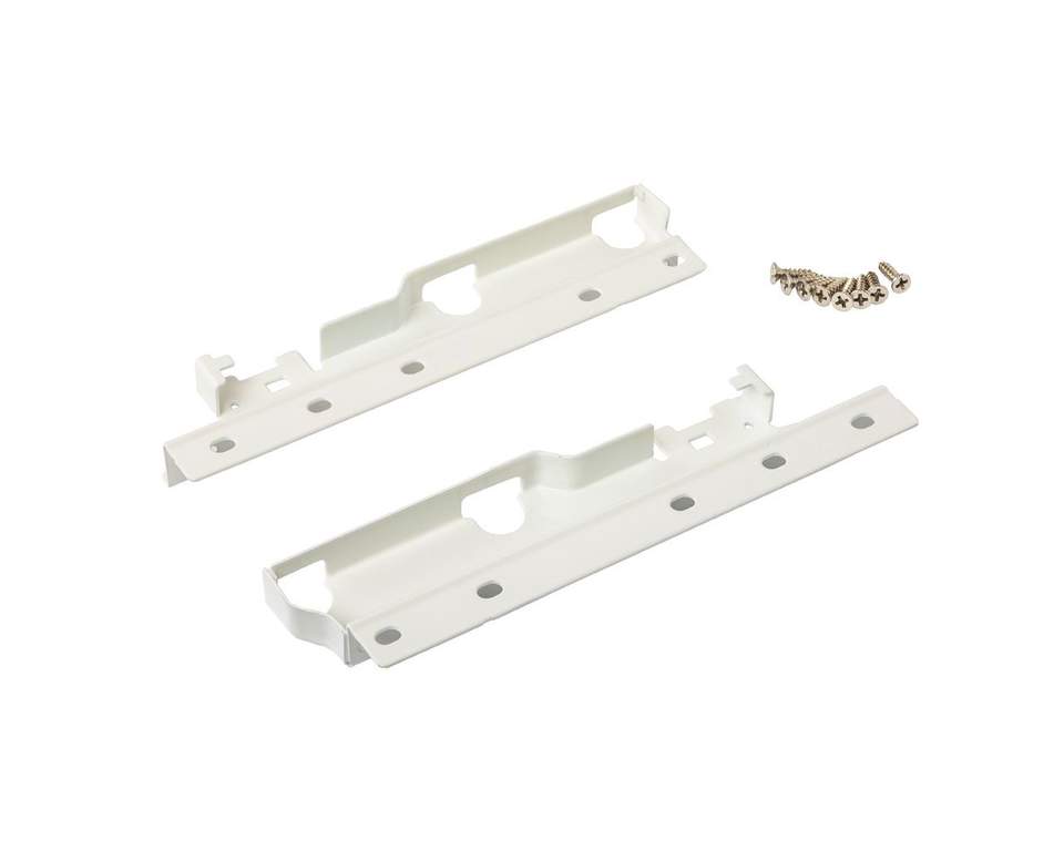 Соединитель задней стенки ДСП д/2х релингов DTC Dragon Box белый (L+R) (attach1 46546)
