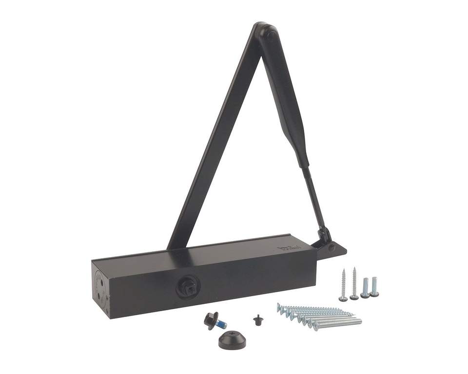 Доводчик dormakaba ts-Profil EN2/3/4 + size 5, с тягой, Черный