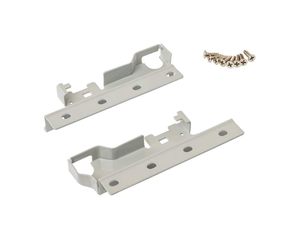 Соединитель задней стенки ДСП д/1-го релинга DTC Dragon Box серый (L+R) (attach1 46543)