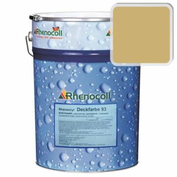 Краска фасадная Rhenocryl Deckfarbe 93C RAL 1002 шелковисто-глянцевая, 1л