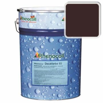 Краска фасадная Rhenocryl Deckfarbe 93C RAL 3007 шелковисто-глянцевая, 1л