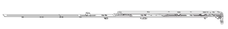 Ножницы MACO 211673 Для микропроветривания правые FFB 320—400 мм