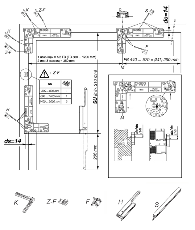 Hautau primat fl 190 схема сборки