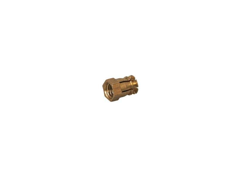 Муфта с распорным шариком, L=12мм, М6, латунь BU12. PRM0150
