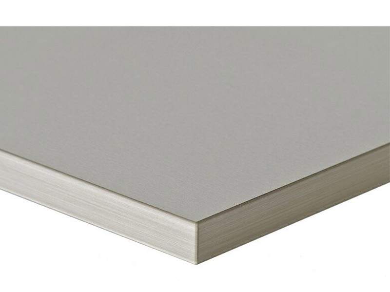 Фасад МДФ глянцевый серый металлик (Gris Metallik) ALVIC. FAS0020