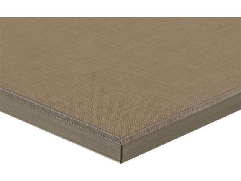 Фасад МДФ глянцевый текстиль серебро (Textil Plata) ALVIC. FAS0045