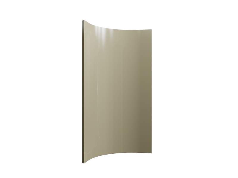 Фасад радиусный вогнутый AGT647 K18 R240 H956 глянец бьянко. FAR4552/647K18H956 (attach1 22616)