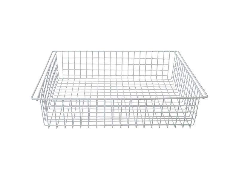 Корзина выдвижная средняя 411х530мм, Н=122мм FIRMAX, белый. FRM2537.07 (attach4 17595)