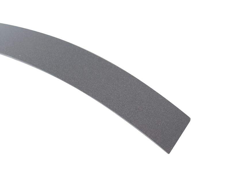 Кромка ALPHA-TAPE Metallica антрацит Metaldeco 23х1 мм, в защитн. пленке, ABS. ALV0955 (attach2 13469)