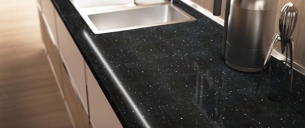 Кромка с клеем VEROY Ледяная искра тёмная глянец 44мм.. VER0041/20 (attach1 16452)