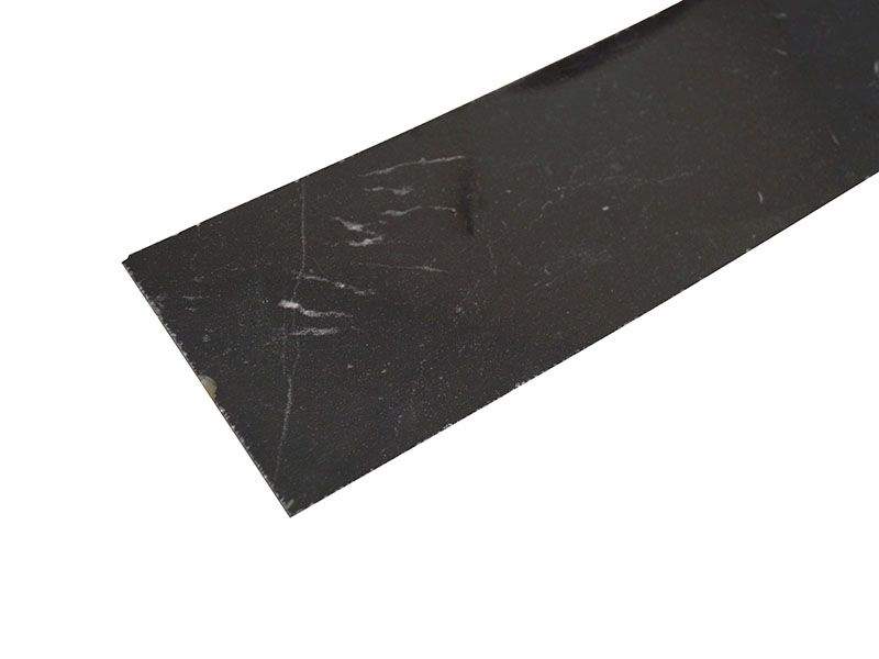 Кромочная лента HPL мрамор черный глян, L5544 LU 4200*44 мм, термоклеевая. ALF0204/20