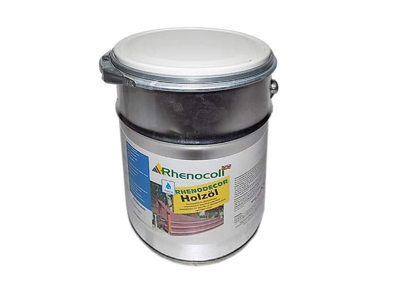 Масло защитное Rhenodecor Holzoil для древесины 5л орех. RHE0100N/5 (attach1 21182)