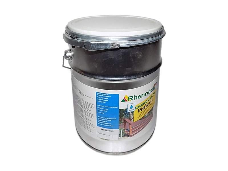 Масло защитное Rhenodecor Holzoil для древесины 5л орех. RHE0100N/5 (attach2 21182)