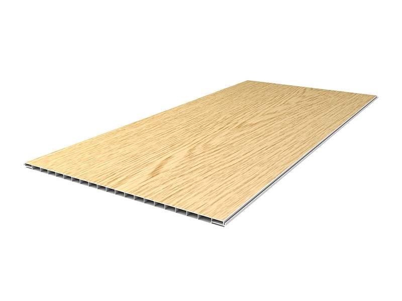 Панель откоса Qunell KNL 400мм, натуральный дуб (Renolit 3118-076), 6,0 м. KNL0040.55