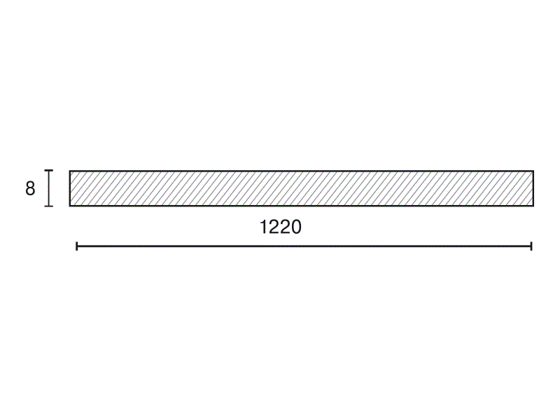 Плита МДФ глянец AGT PAN122-08 белая волна 664/1362, 1220*8*2795 мм. AGT4600/664 (attach1 21480)