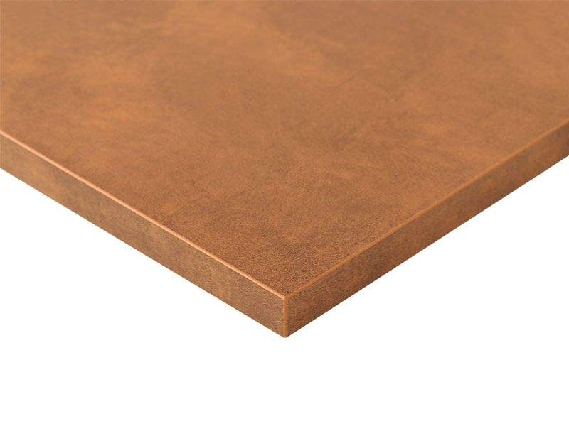 Плита МДФ LUXE красная медь куско (Cuzco Copper) глянец, 1220*18*2750 мм. ALV0009