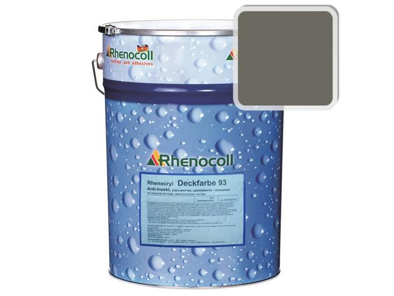 Краска фасадная Rhenocryl Deckfarbe 93C RAL 7039 шелковисто-глянцевая, 1л. RHF0047/01