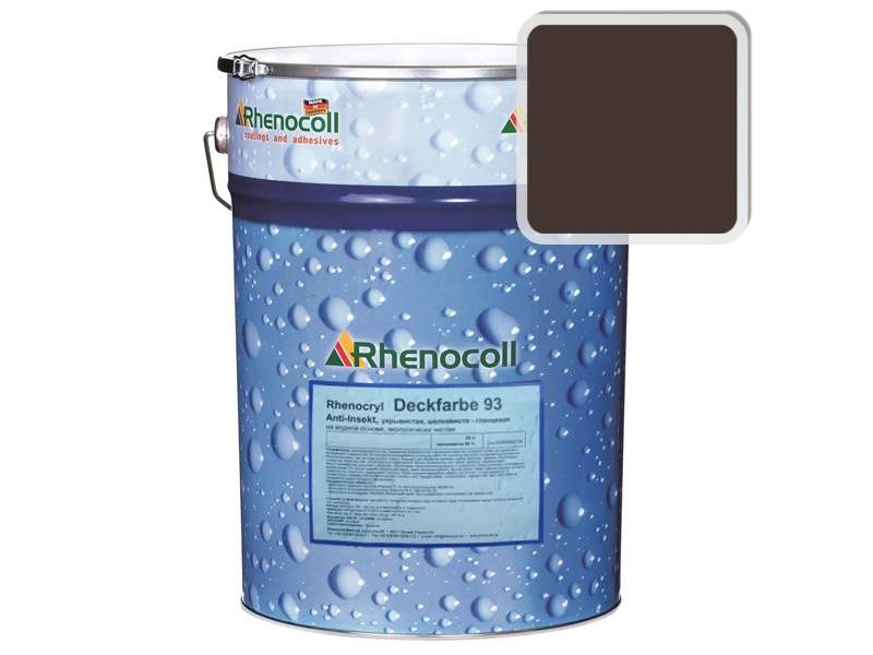 Краска фасадная Rhenocryl Deckfarbe 93C RAL 8017 шелковисто-глянцевая, 1л. RHF0060/01