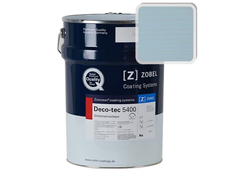 Лак фасадный ZOBEL Deco-tec 5400/5420, Blau 5.24 шелковисто-матовый, 1л. ZWB0007.35/1