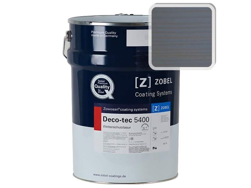 Лак фасадный ZOBEL Deco-tec 5400/5420, Blau 5.40 шелковисто-матовый, 1л. ZWB0007.31/1