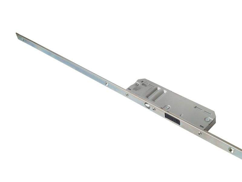 Замок многозапорный с 2-мя горизонтальными дополнительными ригелями 9300 PZ/F16/25/92/8 оцинкованный. KFV2358