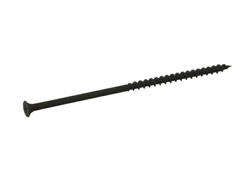 FIRMAX Шуруп 4,8×120 мм редкий шаг резьбы с потайной головкой PH черный