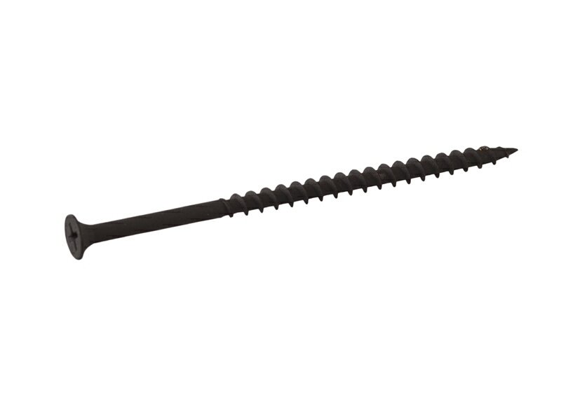 FIRMAX Шуруп 4,8×95 мм редкий шаг резьбы с потайной головкой PH черный