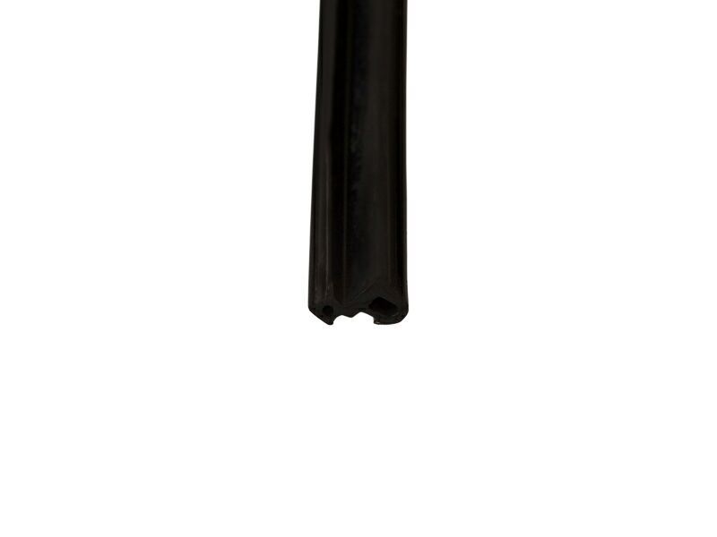 Уплотнитель для профиля KBE (254) (стеклопакет), чёрный, “ELEMENTIS”