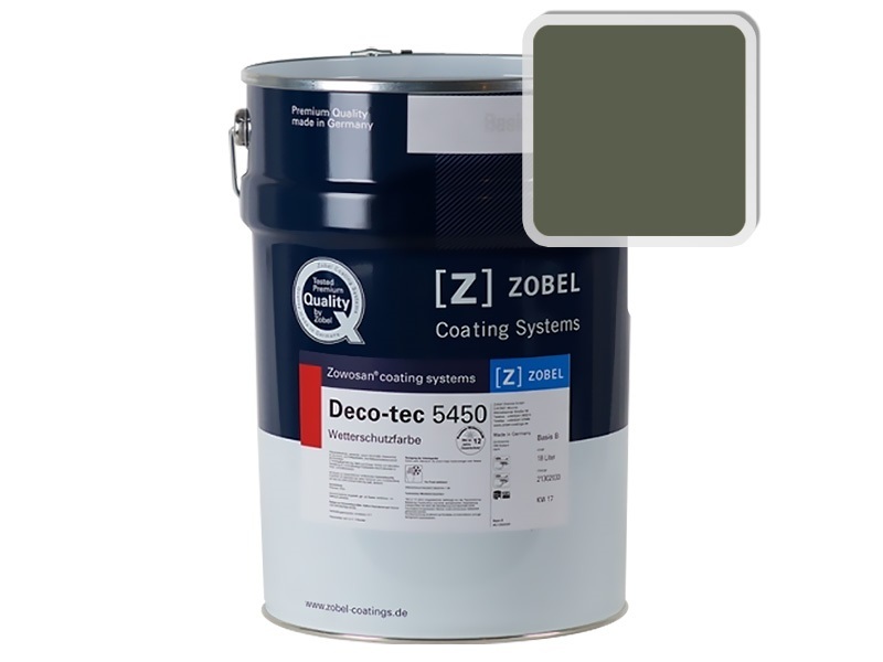 Краска для дерева ZOBEL 5450C RAL 6003, 1 л