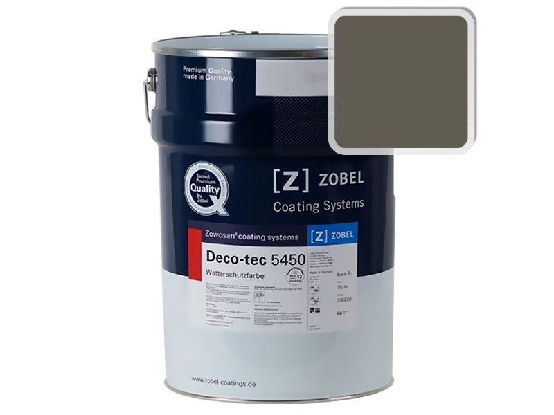 Краска для дерева ZOBEL 5450C RAL 7013, 1 л