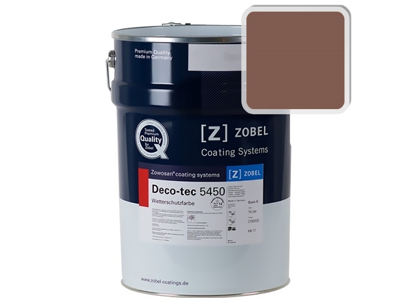 Краска для дерева ZOBEL 5450C RAL 8002, 1 л